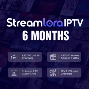 6 Months IPTV Subscription